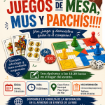 Juegos de mesa (Mus y Parchís)